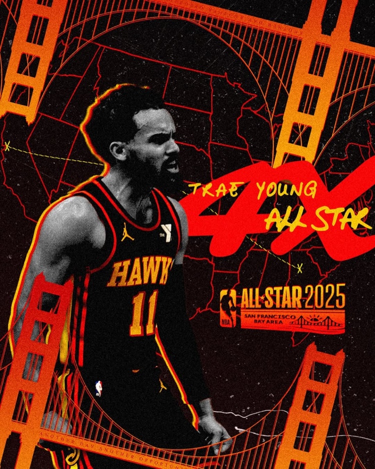  遞補入選全明星陣容！特雷-楊：生活中有些事比自己重要 4次啦
