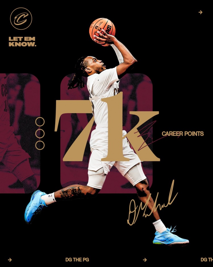 未來可期！加蘭騎士生涯得分達到7000分 隊史第11位！