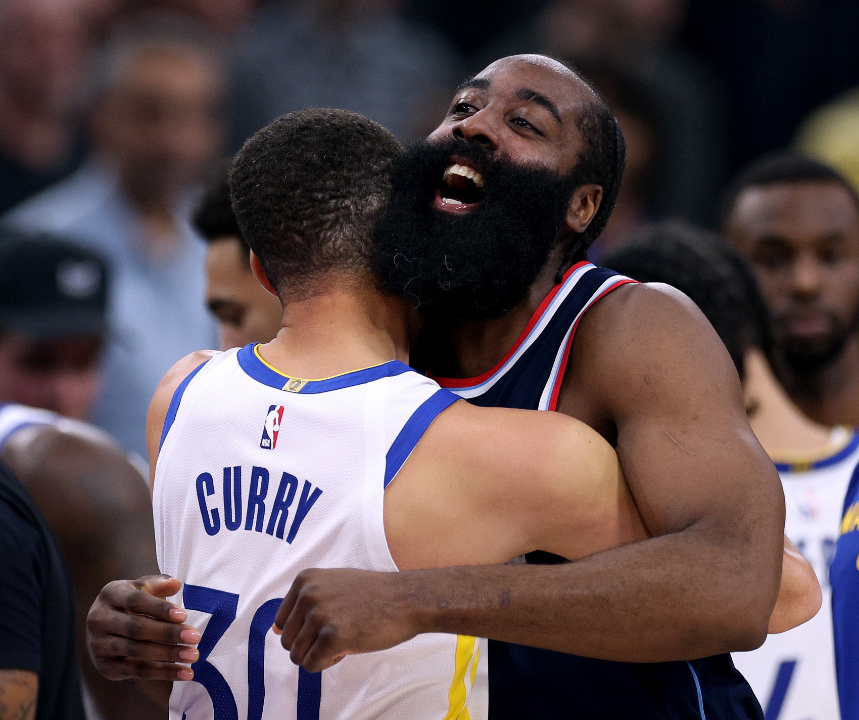  諸神黃昏！庫(kù)里哈登先后50+ NBA歷史首次兩名35歲以上球員轟50+！